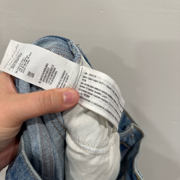 Abercrombie & Fitch The 90s Straight Ultra High Rise Curvy Love Jeans 26 2R - Picture 8 of 8